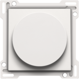 Set de finition relever/baisser pour interrupteur rotatif, couleur white