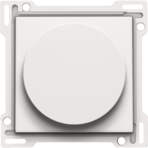 Set de finition relever/baisser pour interrupteur rotatif, couleur white