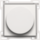 Set de finition relever/baisser pour interrupteur rotatif, couleur white