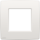 Plaque de recouvrement simple, couleur Niko Original white