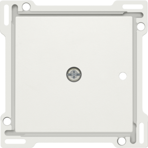 Set de finition pour récepteur RF encastré à 1 canal avec contact unipolaire (libre de potentiel) ou récepteur RF encastré avec fonction de commande des volets, couleur white