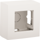 Kit de montage en saillie simple pour une fonction encastrée, couleur white