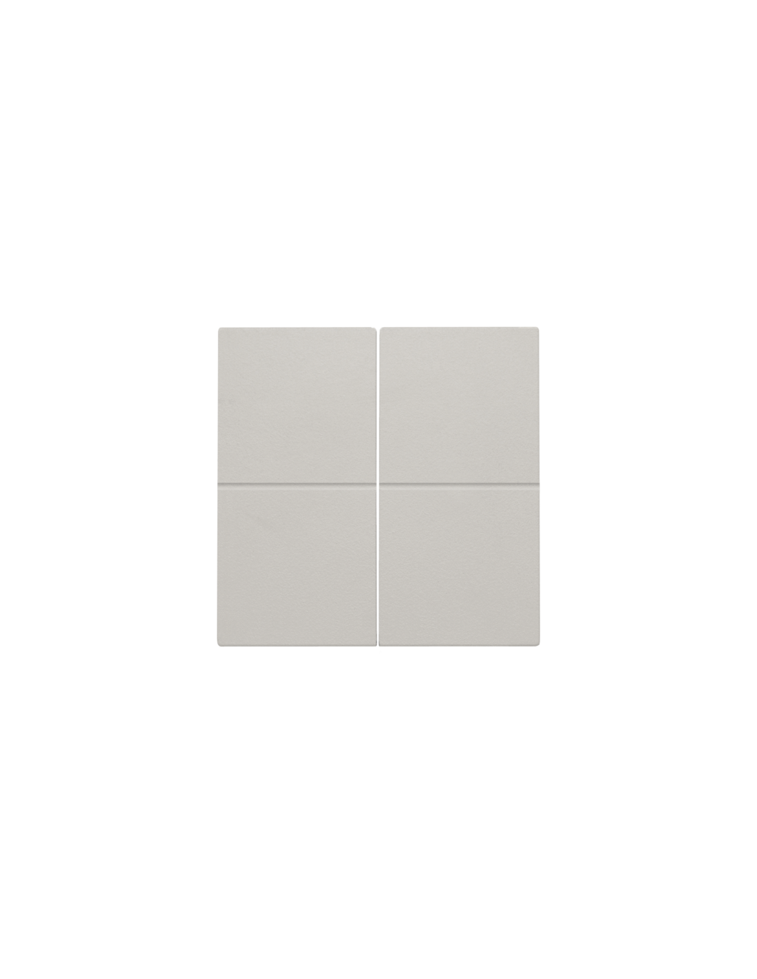 Clé double, pour variateur sans fil (Hue®, Bluetooth®, EnOcean®, KNX®), couleur light grey
