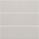 Set de finition pour bouton-poussoir quadruple, libre de potentiel, 24 V, couleur light grey