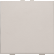 Bouton-poussoir simple pour Niko Home Control, couleur light grey