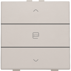 Commande de moteur simple pour Niko Home Control, couleur light grey