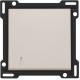 Set de finition avec voyant pour interrupteur ou bouton-poussoir simple, couleur light grey