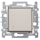 Interrupteur pour cartes d'hôtel, socle, bornes à connexion rapide et set de finition, couleur light grey