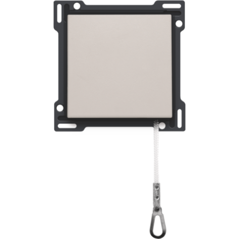 Set de finition pour interrupteur à tirette, couleur light grey