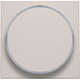 Set de finition avec anneau transparent sans symbole pour bouton-poussoir 6 A avec LED couleur ambre avec culot E10, couleur light grey