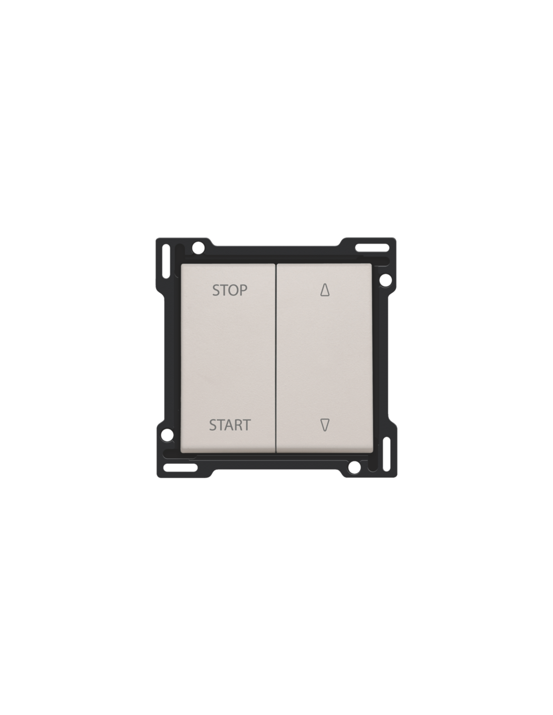 Set de finition pour interrupteur pour volets à verrouillage électrique, couleur light grey