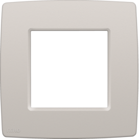 Plaque de recouvrement simple, couleur Niko Original light grey