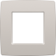 Plaque de recouvrement simple, couleur Niko Original light grey