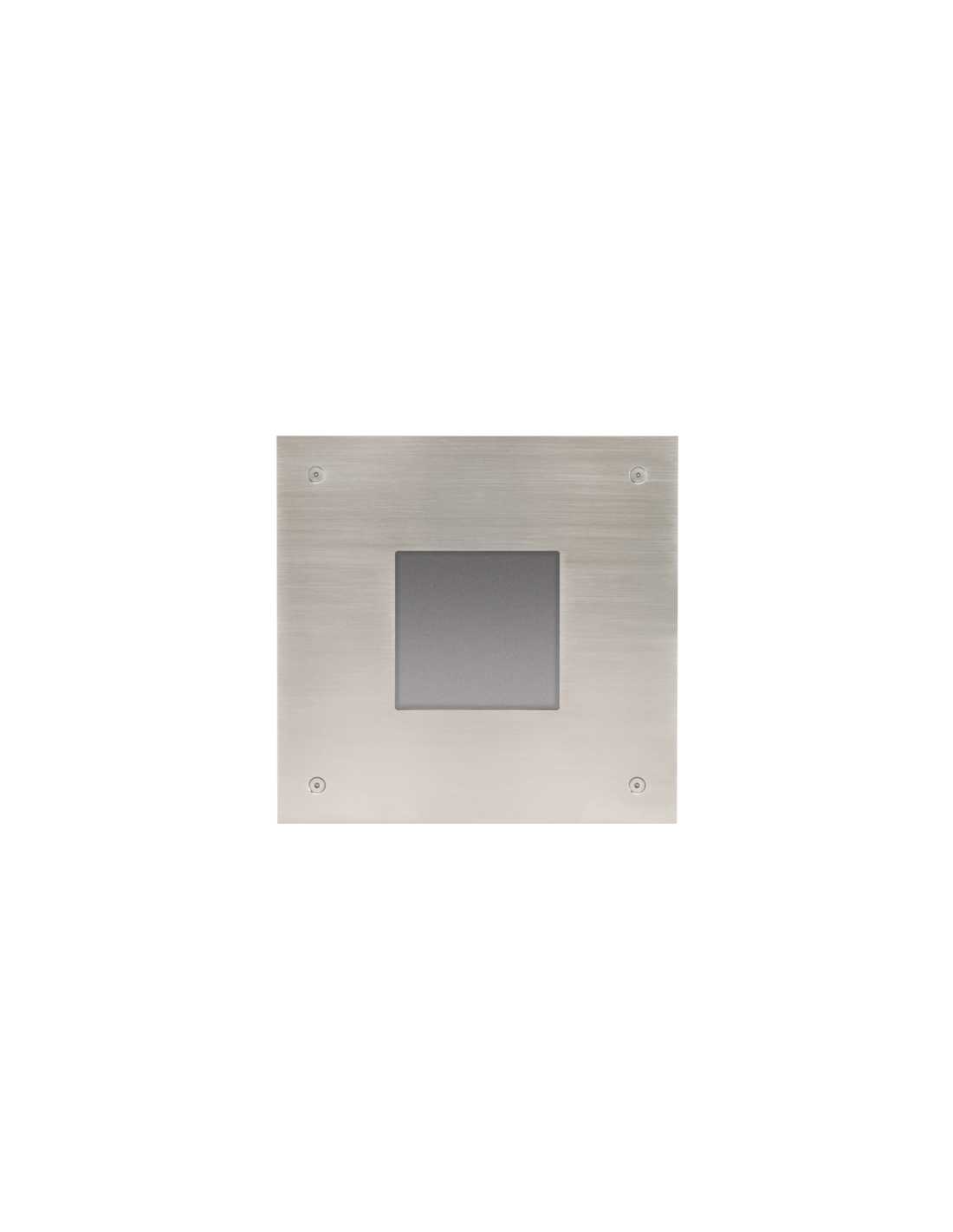 Plaque frontale et boîte d'encastrement pour poste extérieur modulaire