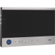 Poste intérieur vidéo de luxe compact mains libres avec écran couleur et fonction de menu, montage en saillie