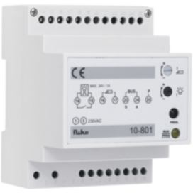 Alimentation modulaire pour un système de contrôle d'accès de max. 20 postes intérieurs et 2 postes extérieurs (vidéophonie ou parlophonie)