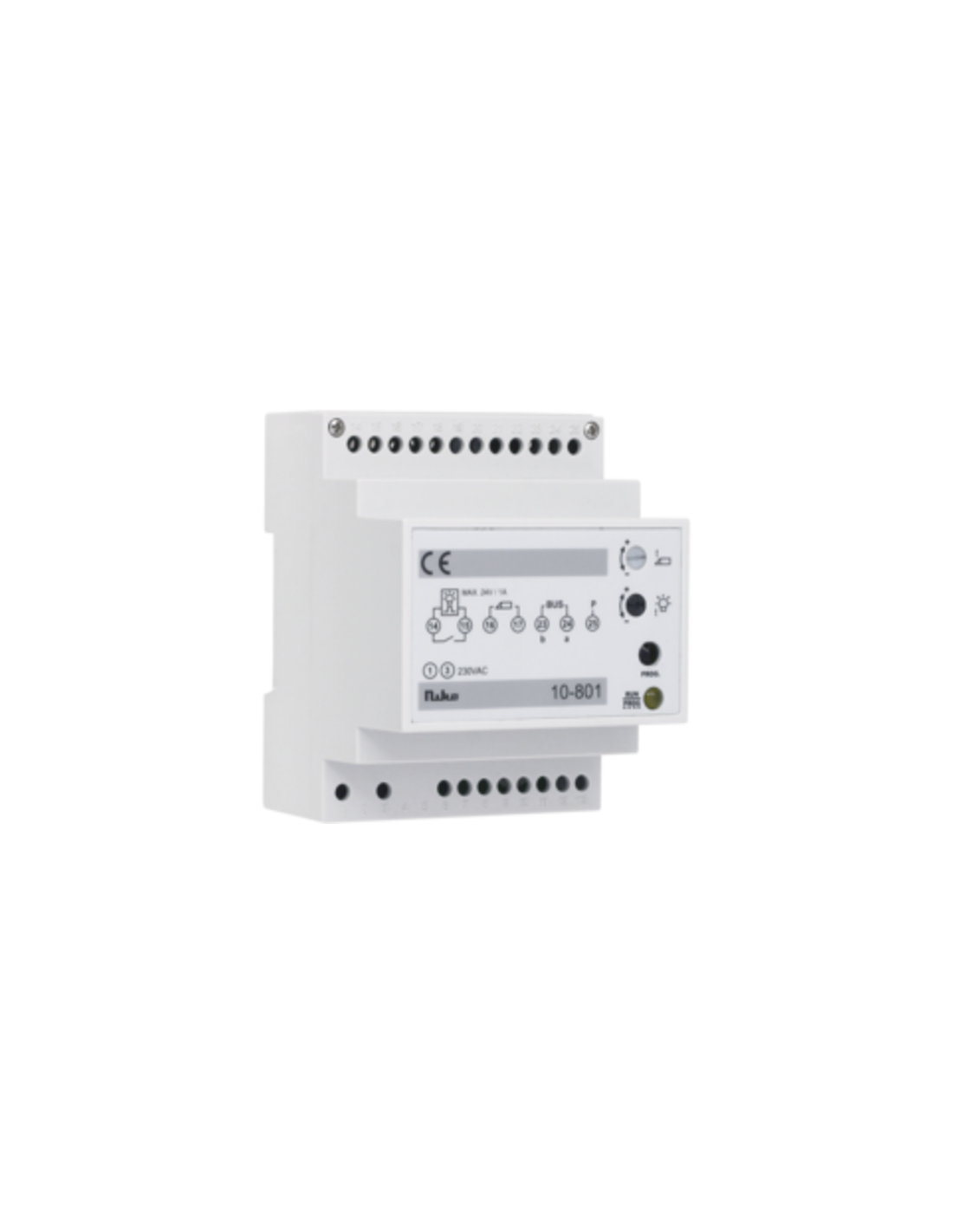 Alimentation modulaire pour un système de contrôle d'accès de max. 20 postes intérieurs et 2 postes extérieurs (vidéophonie ou parlophonie)
