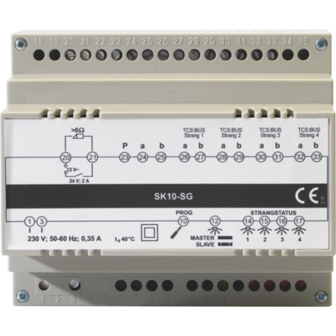 Couplage de postes extérieurs pour 4 postes extérieurs audio secondaires