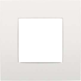 Plaque de recouvrement simple, couleur Niko Intense white