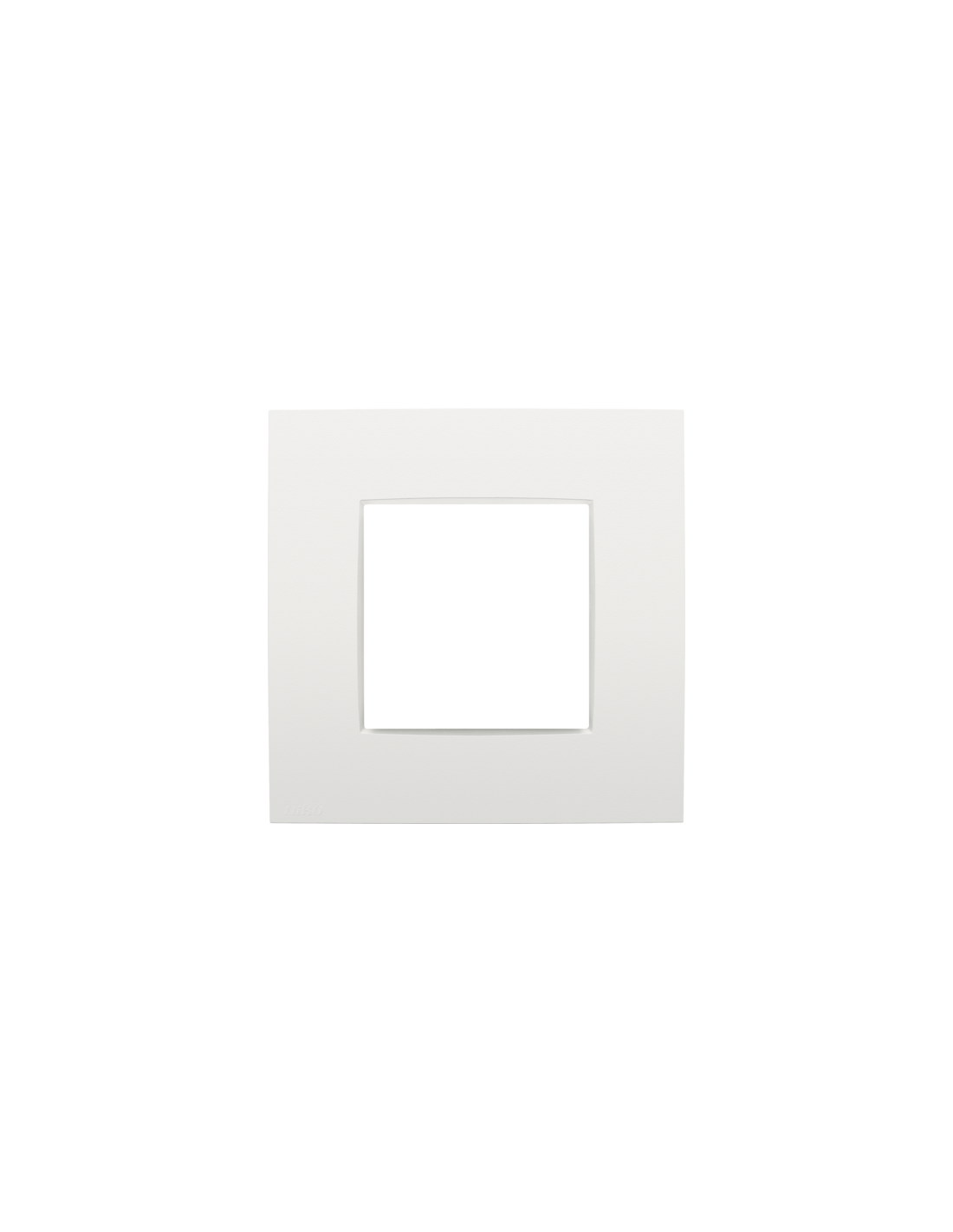 Plaque de recouvrement simple, couleur Niko Intense white