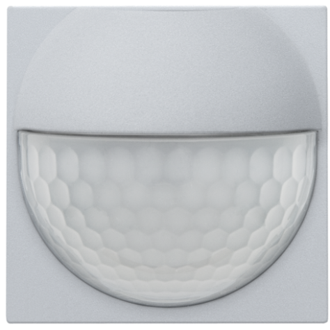 Set de finition pour détecteur de mouvement mural pour Niko Home Control, couleur sterling coated