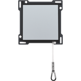 Set de finition pour interrupteur à tirette, couleur sterling coated