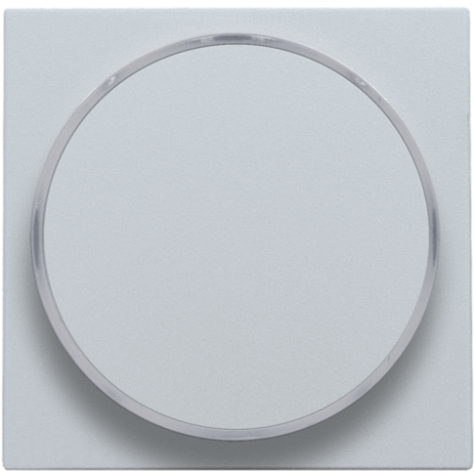 Set de finition avec anneau transparent sans symbole pour bouton-poussoir 6 A avec LED couleur ambre avec culot E10, couleur sterling coated