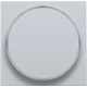 Set de finition avec anneau transparent sans symbole pour bouton-poussoir 6 A avec LED couleur ambre avec culot E10, couleur sterling coated