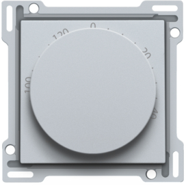 Set de finition pour minuterie réglable jusqu'à 120 min., couleur sterling coated