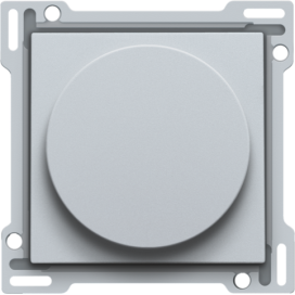 Set de finition relever/baisser pour interrupteur rotatif, couleur sterling coated