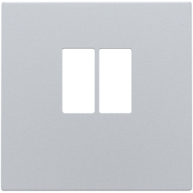 Set de finition pour prise simple pour haut-parleur, couleur sterling coated