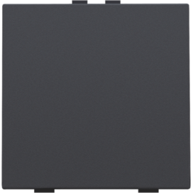 Bouton-poussoir simple pour Niko Home Control, couleur anthracite coated