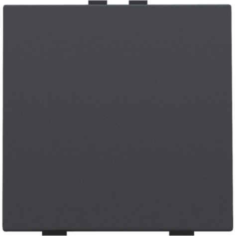Bouton-poussoir simple pour Niko Home Control, couleur anthracite coated