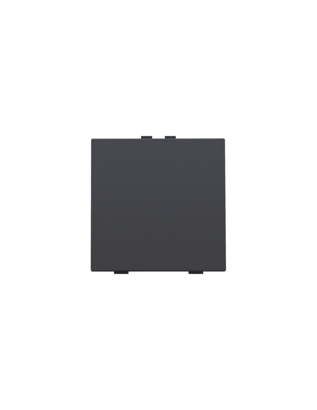 Bouton-poussoir simple pour Niko Home Control, couleur anthracite coated