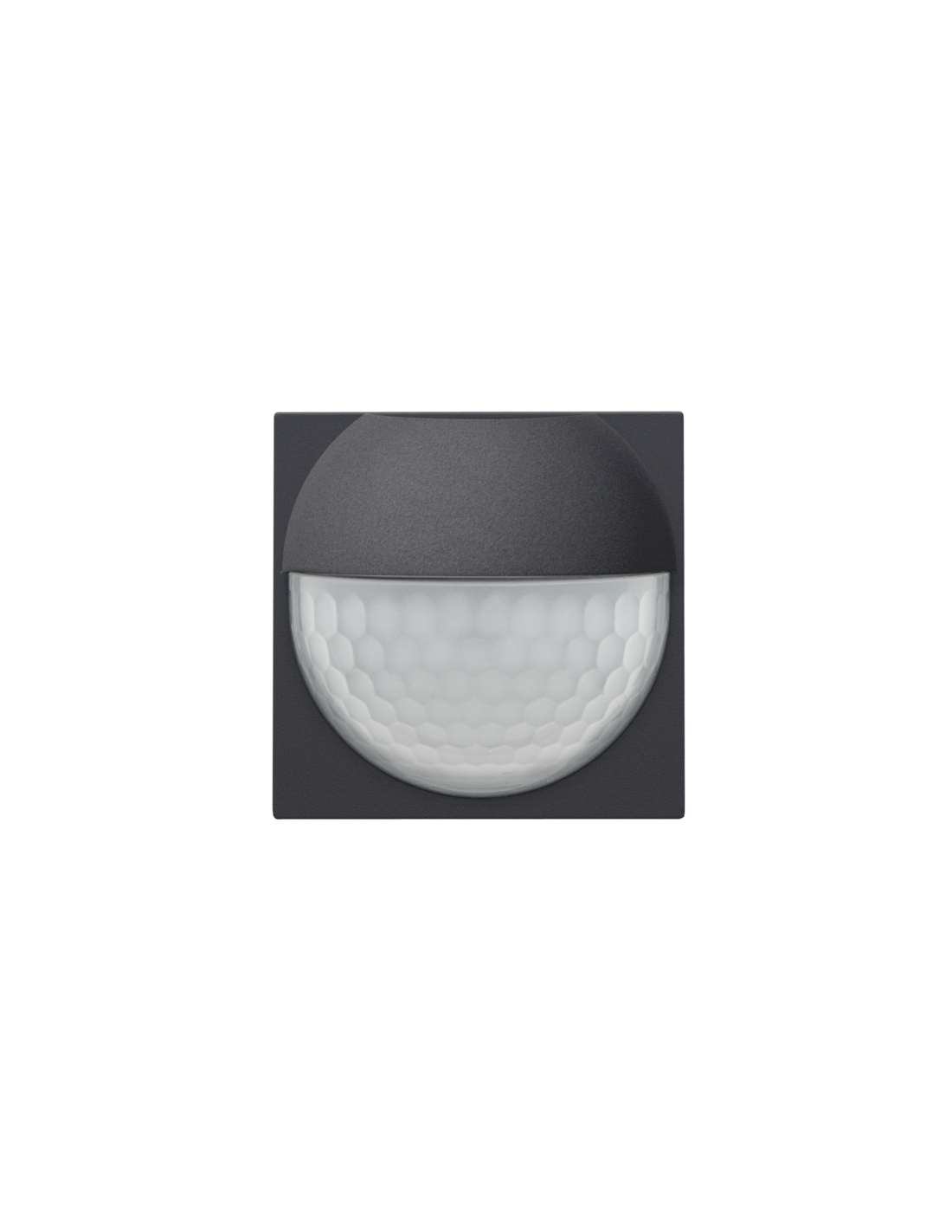 Set de finition pour détecteur de mouvement mural pour Niko Home Control, couleur anthracite coated