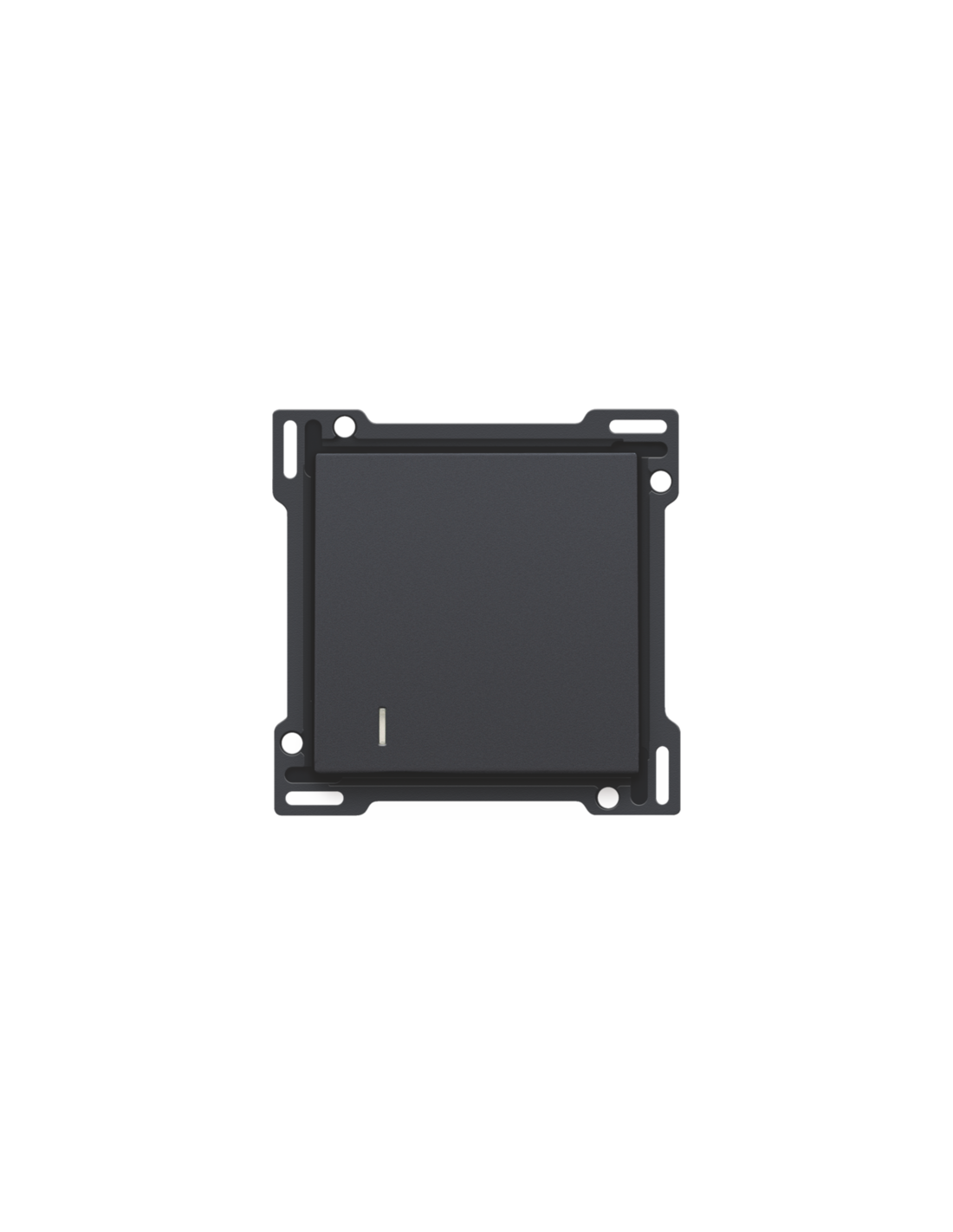 Set de finition pour interrupteur pour cartes d'hôtel, couleur anthracite coated