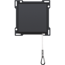 Set de finition pour interrupteur à tirette, couleur anthracite coated