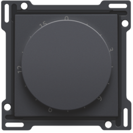 Set de finition pour minuterie réglable jusqu'à 15 min., couleur anthracite coated