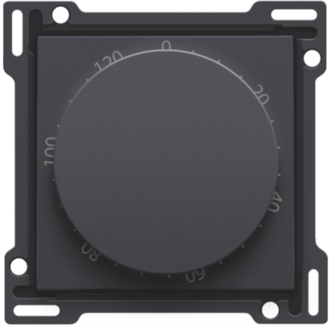 Set de finition pour minuterie réglable jusqu'à 120 min., couleur anthracite coated