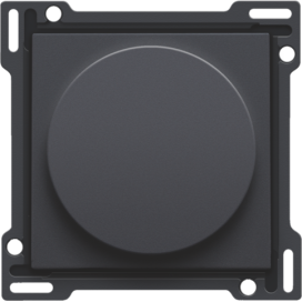 Set de finition relever/baisser pour interrupteur rotatif, couleur anthracite coated