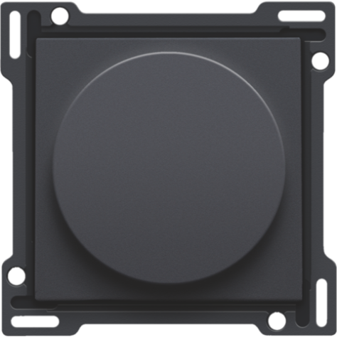 Set de finition relever/baisser pour interrupteur rotatif, couleur anthracite coated