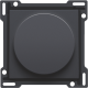 Set de finition relever/baisser pour interrupteur rotatif, couleur anthracite coated