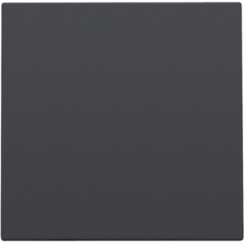 Set de finition avec sortie de câble pour cache-trou avec serre-fil, couleur anthracite coated