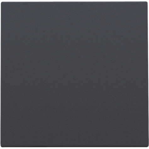 Set de finition avec sortie de câble pour cache-trou avec serre-fil, couleur anthracite coated