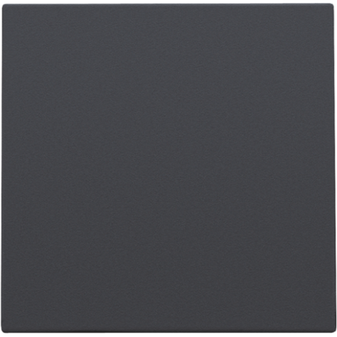 Cache-trou étanche aux projections d'eau, couleur anthracite coated