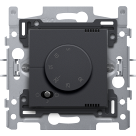 Thermostat électronique, couleur anthracite coated
