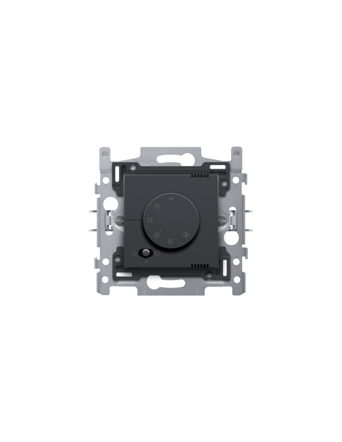 Thermostat électronique, couleur anthracite coated