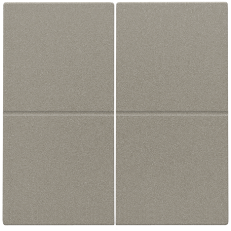 Clé double, pour variateur sans fil (Hue®, Bluetooth®, EnOcean®, KNX®), couleur bronze coated