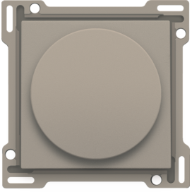 Set de finition pour variateur à bouton rotatif ou régulateur de vitesse, incl. bouton rotatif, couleur bronze coated