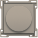 Set de finition pour variateur à bouton rotatif ou régulateur de vitesse, incl. bouton rotatif, couleur bronze coated